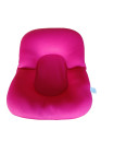 Foldable Non-Slip Soft Baby Girl Bath Pillow Padding Soft Infant Lounger for Tub Sink Rose Pink 0-9M